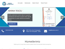 Tablet Screenshot of markaizmir.com